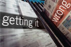 Detail from the cover of Getting It Wrong.